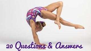 20 Questions & Answers from a 12 year old level 10 gymnast!