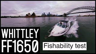 Whittley FF1650 fishing boat trial