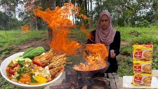 MAGGI UDANG GALAH BERAPI | Padu macam kat kedai