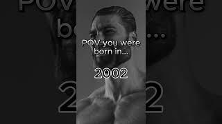 POV you were born in pt2 #gigachadmeme #born #gigachad #memes