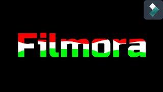 Filmora Text Effect in Filmora 9 2020 #Tech of Filmora Sarathi