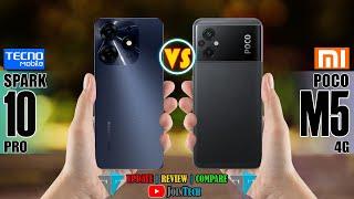 TECNO SPARK 10 PRO VS POCO M5 FULL SPECIFICATIONS COMPARISON