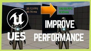 Unreal Engine 5 Editor Lag Fix | UE5 FPS Boost For Low End PC's | Improve Performance Of UE5 Editor