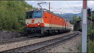 BAHNVERKEHR SEMMERINGBAHN ZWISCHEN KLAMMTUNNEL 1 UND WAGNERGRABENVIADUKT 10.9.2020