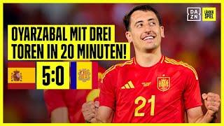 Mit Oyarzabal kommt die Wende! Spanien zaubert in 2. Halbzeit: Spanien - Andorra | Testspiel | DAZN