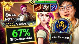 Force of Friendship Glass Cannon Violet 3 (67% Damage Amp)