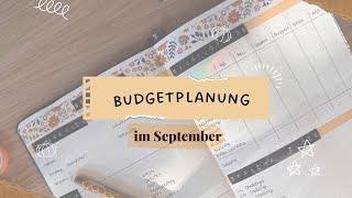 Meine Einnahmen als Juristin I Budgetplanung September 