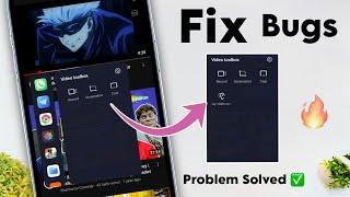 Fix Security App Bug's  Fix Miui 14 All New Bugs & make a Smooth UI  Video Toolbox & Game Turbo
