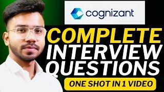 Cognizant Interview Questions and Answers in 1 Shot| Cognizant Technical Interview Questions