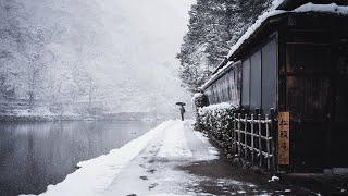 Walking in the Snowfall ARASHIYAMA KYOTO JAPAN | 4K ASMR | Beautiful Snow in Kyoto