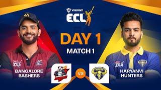 #ECL | Match 1 | Bangalore Bashers vs Haryanvi Hunters | Abhishek Malhan vs Elvish Yadav