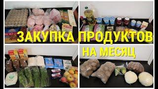 ЗАКУПКА ПРОДУКТОВ на МЕСЯЦ/ВЫГОДА/ПРОДУКТОВАЯ КОРЗИНА РОССИИ