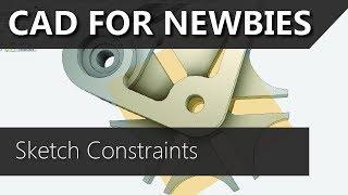How to use Constraints! CAD for Newbies with Fusion 360