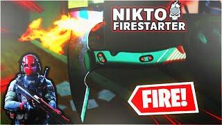 NEW NIKTO FIRESTARTER BUNDLE FIRE AXE + DRAGON'S BREATH R-90 MODERN WARFARE - WARZONE FIRESTARTER