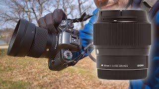 EF-M Sigma 56mm f1.4 DC DN Lens Details And Tests