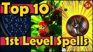 Top 10 1st Level Spells in DnD 5E