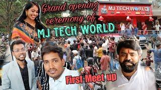 Grand opening ceremony of M J Tech world | Manoj Dey | Jyoti Shree Dey | Vlog | Ronie Roshni Vlogs