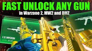 FAST UNLOCK ANY WEAPON in Warzone 2 in 5 MINUTES (without buying multiplayer)
