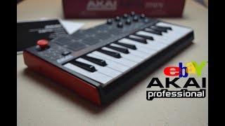 AKAI MIDI Keyboard Controller MPK mini MK2 из Японии (ebay). Распаковка!