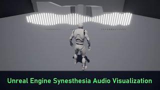 Unreal Engine Synesthesia Audio Visualization using Blueprints