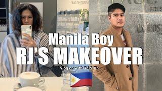 MANILA BOY'S (RJ'S) MAKEOVER I Vlog on with RJ & TIN I VLOG 50