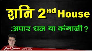 Shani 2nd House l Saturn in 2nd House l Dr Yogesh Sharma l Happy Life Astro