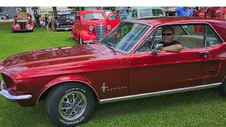 Beautiful Mustang, it was a fantastic experience. #classiccars #carshow #subscribe @stroll69