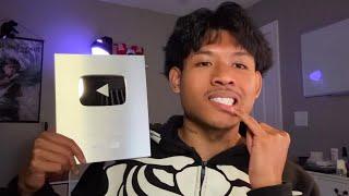 ASMR Unboxing 100k Silver Play Button 