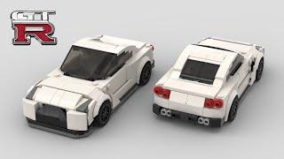 How to build LEGO Nissan GT-R R35 moc