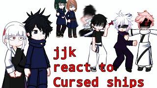 JJk characters react to Cursed ships[jujutsu kaisen]Gacha Club 2/read desc.