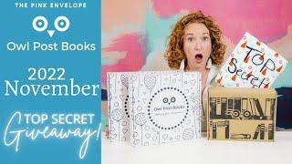 Owl Post Books Review + 4 Book Bag GIVEAWAYS - Kids Book Subscription Box