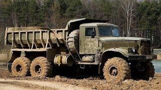 Легендарные грузовики КРАЗ и Легендарная проходимость  на Бездорожье KRAZ off-road  #2