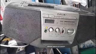 sony cfd-v24 Boombox CD  FM   working price 3000₹ mob-9911666616