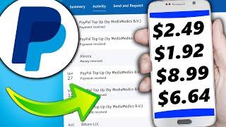 5 Apps That PAY YOU PayPal Money! (Make Money Online 2024)