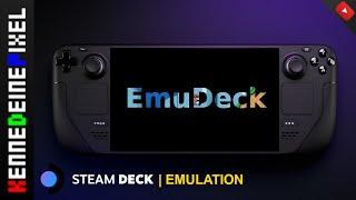 Steam Deck Emulation Guide / Tutorial / Setup / EmuDeck ■ Deutsch | 4K