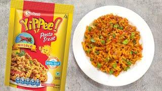 Sunfeast Yippee Pasta Treat Recipe in Hindi | सनफीस्ट यिप्पी पास्ता रेसिपी | यिप्पी मसाला पास्ता