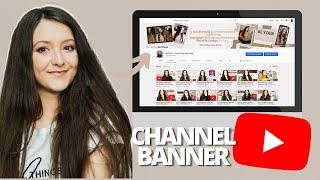How to Create a Branded Channel Art Banner for your YouTube Channel in Canva- Quick & Easy Tutorial!