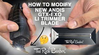 HOW TO MODIFY NEW GTX/EXO Li TRIMMER BLADE WITH 1 MINUTE BLADE MODIFIER