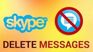 How to Delete Messages on Skype on PC