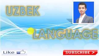 Uzbek language simple sentences