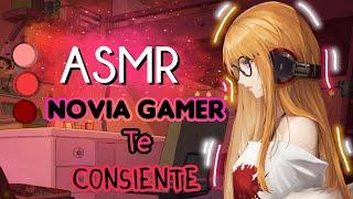 Novia Gamer Te Consiente//ASMR Roleplay en Español//Yuri