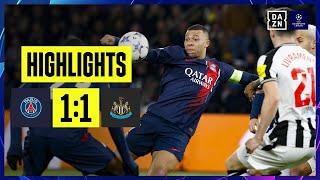 Paris Saint-Germain - Newcastle United | UEFA Champions League | DAZN Highlights