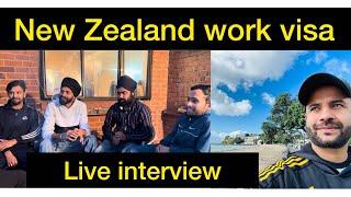 New Zealand work visa interview || Real questions