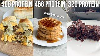 10 High Protein, Low Calorie Breakfast Recipes