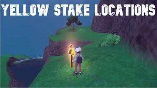 All Yellow Stake Locations - How To Catch Chien Pao | Pokemon Scarlet & Violet SV