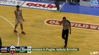 Avellino Basket corsara in Puglia, battuta Brindisi