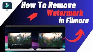 How To Remove Watermark/Logo From Video In Filmora - 3 EASY METHODS