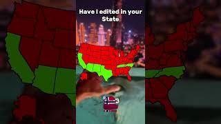 Have I edited in your state #europe #mapping #usa