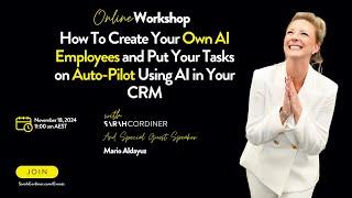 How To Create Your Own AI Employees and Put Your Tasks on Auto-Pilot Using AI in Your CRM