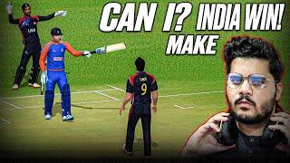 (RC24) Highest Total in T20 World Cup | Can I Make India Win in Real Cricket 24? | India vs USA #3